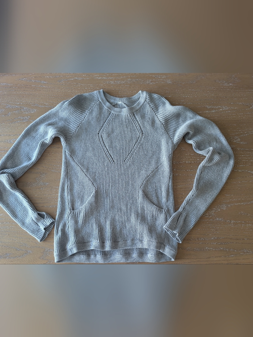 Lululemon The Sweater The Better- Heathered Medium Grey - Picture 2 of 5